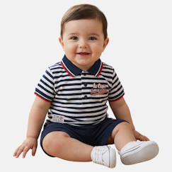 -Ensemble polo et short bébé garçon été