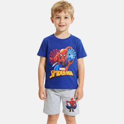 -Ensemble garçon t-shirt manches courtes et short spider-man
