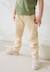 Pantalon enfant en gaze de coton gabin Sable 1 - vertbaudet enfant 