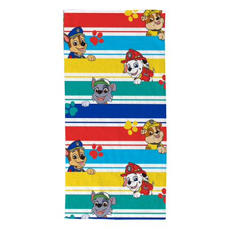Serviette de plage team pat patrouille polyester Blanc 1 - vertbaudet enfant 