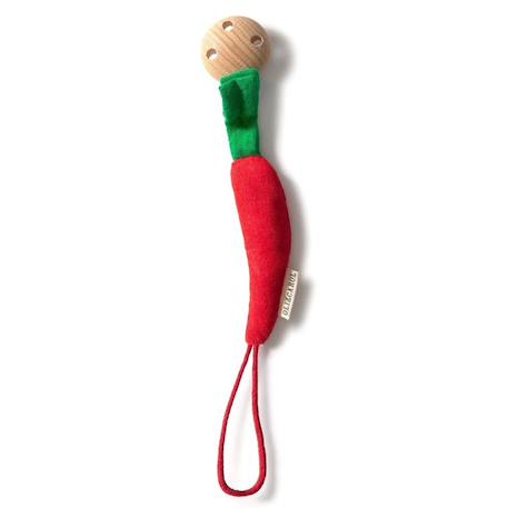 Attache tétine charly le piment Multi-coloured 1 - vertbaudet enfant 