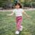 Pantalon de jogging fille Marine+Noir+Rose 12 - vertbaudet enfant 