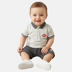 -Ensemble polo et short bébé garçon été