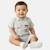 Ensemble chemiser et short  bébé   garçon imprimé  col chemise Gris+Kaki+Marine 1 - vertbaudet enfant 