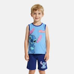 -Ensemble garçon t-shirt sans manches et short lilo & stitch