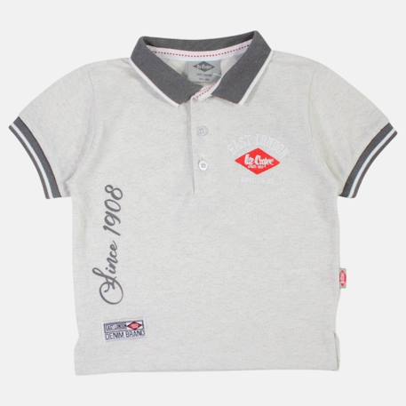 Ensemble polo et short bébé garçon été Gris+Marine 5 - vertbaudet enfant 