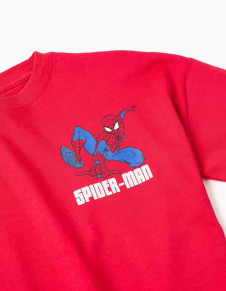T-shirt en coton avec imprimés spider-man Rouge 3 - vertbaudet enfant 