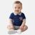 Ensemble polo et short bébé garçon été Gris+Marine 7 - vertbaudet enfant 