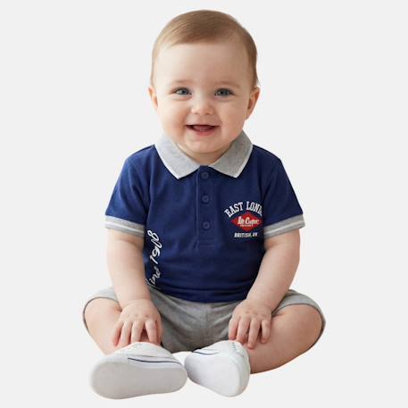 Bébé-Ensemble-Ensemble polo et short bébé garçon été