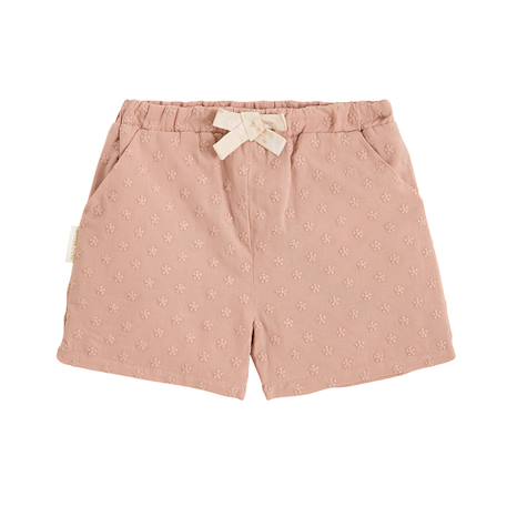 Short enfant en broderie anglaise poésie d'été Rose 2 - vertbaudet enfant 