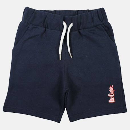 Ensemble polo et short bébé garçon été Gris+Marine 12 - vertbaudet enfant 
