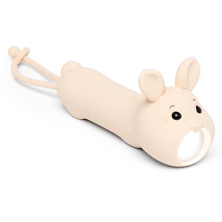 Lampe torche animaux en silicone pour enfants Beige+Bleu ciel+Camel+Écru+Marron+Orange+Rose+Taupe+Vert 3 - vertbaudet enfant 