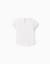 T-shirt en coton avec imprimé crochet sur la poitrine Blanc 2 - vertbaudet enfant 