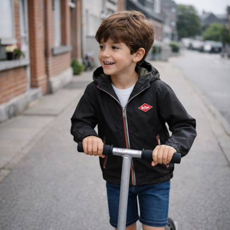 Veste garçon  à capuche Beige+Kaki+Marine+Noir 17 - vertbaudet enfant 