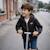 Veste garçon  à capuche Beige+Kaki+Marine+Noir 17 - vertbaudet enfant 