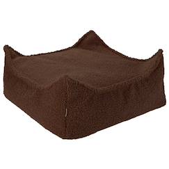 Chambre et rangement-Chambre-Pouf enfant ottoman carré - coussin de sol déhoussable en teddy