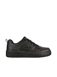 Chaussures-Basket lifestyle à lacets sport court 92 – confort junior noir