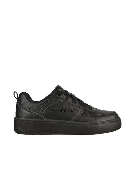 Basket lifestyle à lacets sport court 92 – confort junior noir Noir 1 - vertbaudet enfant 