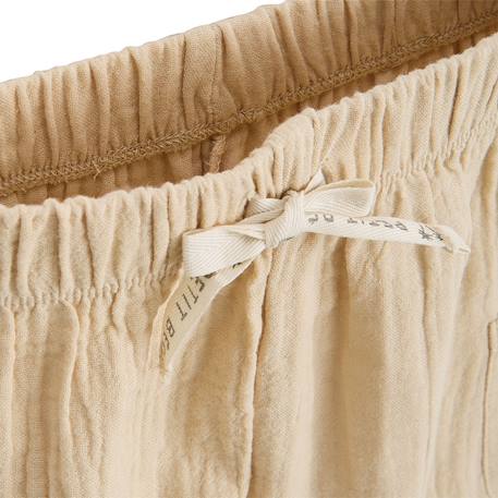 Pantalon bébé en gaze de coton gabin Sable 4 - vertbaudet enfant 