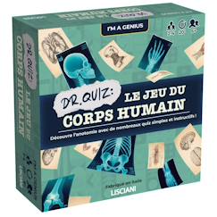 Jouet-Jeux éducatifs-Jeux scientifiques-I'm genius – dr quiz : le jeu du corps humain