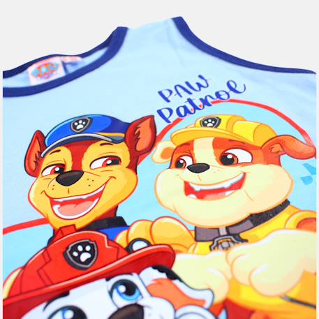 Ensemble garçon débardeur et short paw patrol Bleu 5 - vertbaudet enfant 