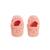 Chaussons bébé en gaze de coton santa giulia Orange 2 - vertbaudet enfant 