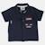 Ensemble chemiser et short  bébé   garçon imprimé  col chemise Gris+Kaki+Marine 18 - vertbaudet enfant 