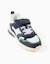 Baskets bi-matière lumineuses superlight runner Bleu 2 - vertbaudet enfant 