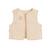 Veste sans manches bébé en popeline poésie d'été Vanille 2 - vertbaudet enfant 