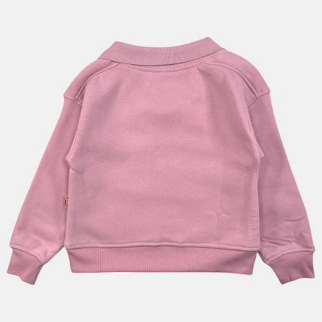 Sweat fille imprimé Blanc+Rose+Vert 9 - vertbaudet enfant 