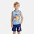 Ensemble garçon débardeur et short paw patrol Bleu 1 - vertbaudet enfant 