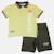 Ensemble polo et short bébé garçon été Bleu+Vert 9 - vertbaudet enfant 