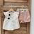 Short enfant en broderie anglaise poésie d'été Rose 6 - vertbaudet enfant 