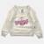 Sweat fille imprimé Blanc+Rose+Vert 3 - vertbaudet enfant 