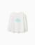 T-shirt à manches longues et imprimé en relief Blanc 1 - vertbaudet enfant 