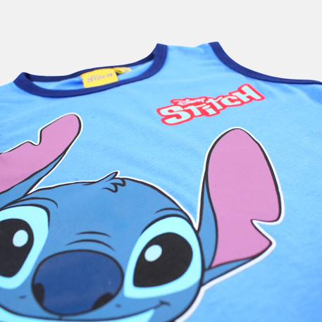 Ensemble garçon t-shirt sans manches et short lilo & stitch Marine 4 - vertbaudet enfant 