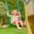 Aire de jeux xxl double plateforme tilleul bois fsc® Marron - bleu - vert 6 - vertbaudet enfant 