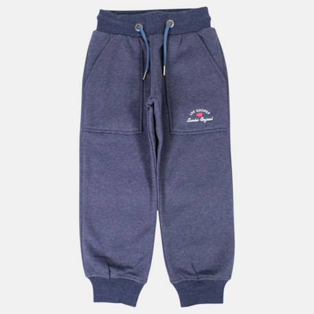 Pantalon de jogging fille Marine+Noir+Rose 3 - vertbaudet enfant 