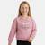 Sweat fille imprimé Blanc+Rose+Vert 6 - vertbaudet enfant 