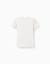 T-shirt en coton avec imprimé curiosity à l'avant Blanc 3 - vertbaudet enfant 