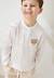 Chemise bébé en gaze de coton auguste Ecru 1 - vertbaudet enfant 
