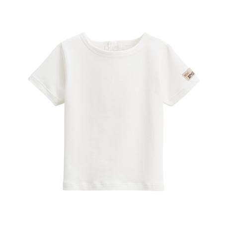 Ensemble salopette bébé et t-shirt auguste Sable 4 - vertbaudet enfant 
