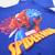 Ensemble garçon t-shirt manches courtes et short spider-man Gris+Rouge 4 - vertbaudet enfant 