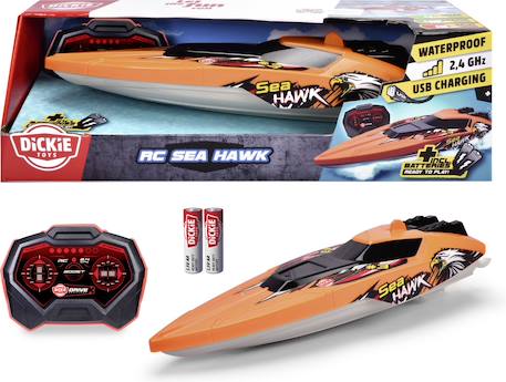 Bateau télécommandé  rc rc sea hawk rtr Orange 1 - vertbaudet enfant 