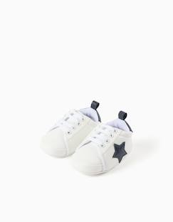Chaussures-Baskets à lacets et étoile brodée