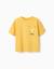 T-shirt en coton avec imprimés pikachu Jaune foncé 1 - vertbaudet enfant 