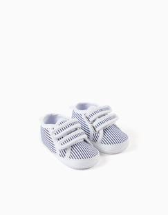 Chaussures-Baskets en toile à rayures