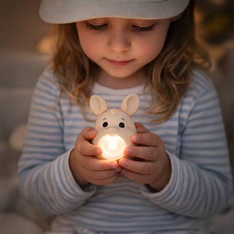 Lampe torche animaux en silicone pour enfants Beige+Bleu ciel+Camel+Écru+Marron+Orange+Rose+Taupe+Vert 5 - vertbaudet enfant 