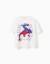 T-shirt en coton avec imprimé spider-man Blanc 1 - vertbaudet enfant 