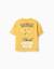 T-shirt en coton avec imprimés pikachu Jaune foncé 2 - vertbaudet enfant 